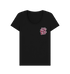 Black Printed T-shirt Front
