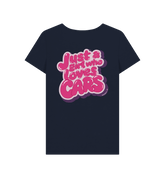Navy Blue Printed T-shirt Back