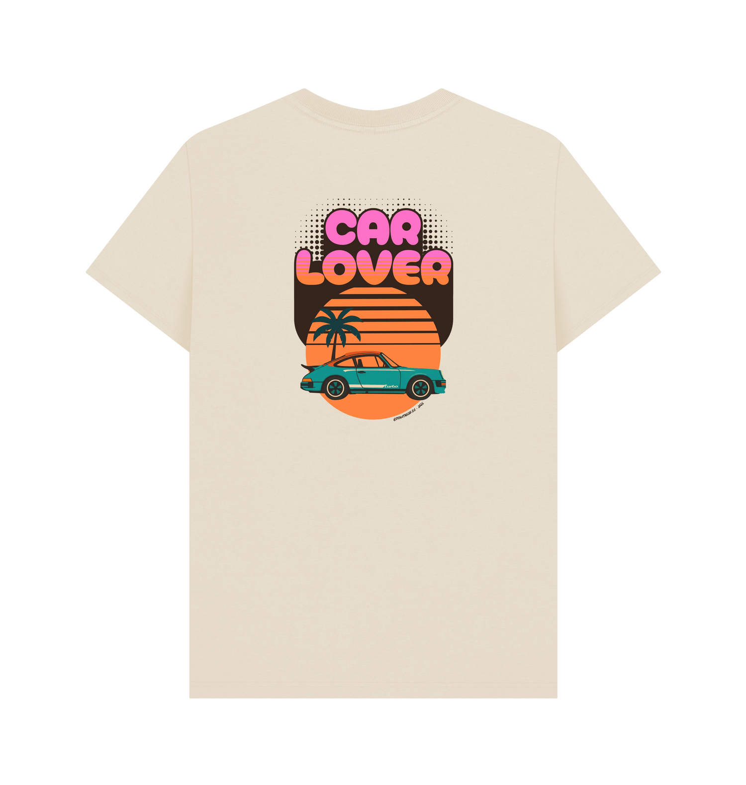 Oat Printed T-shirt Back
