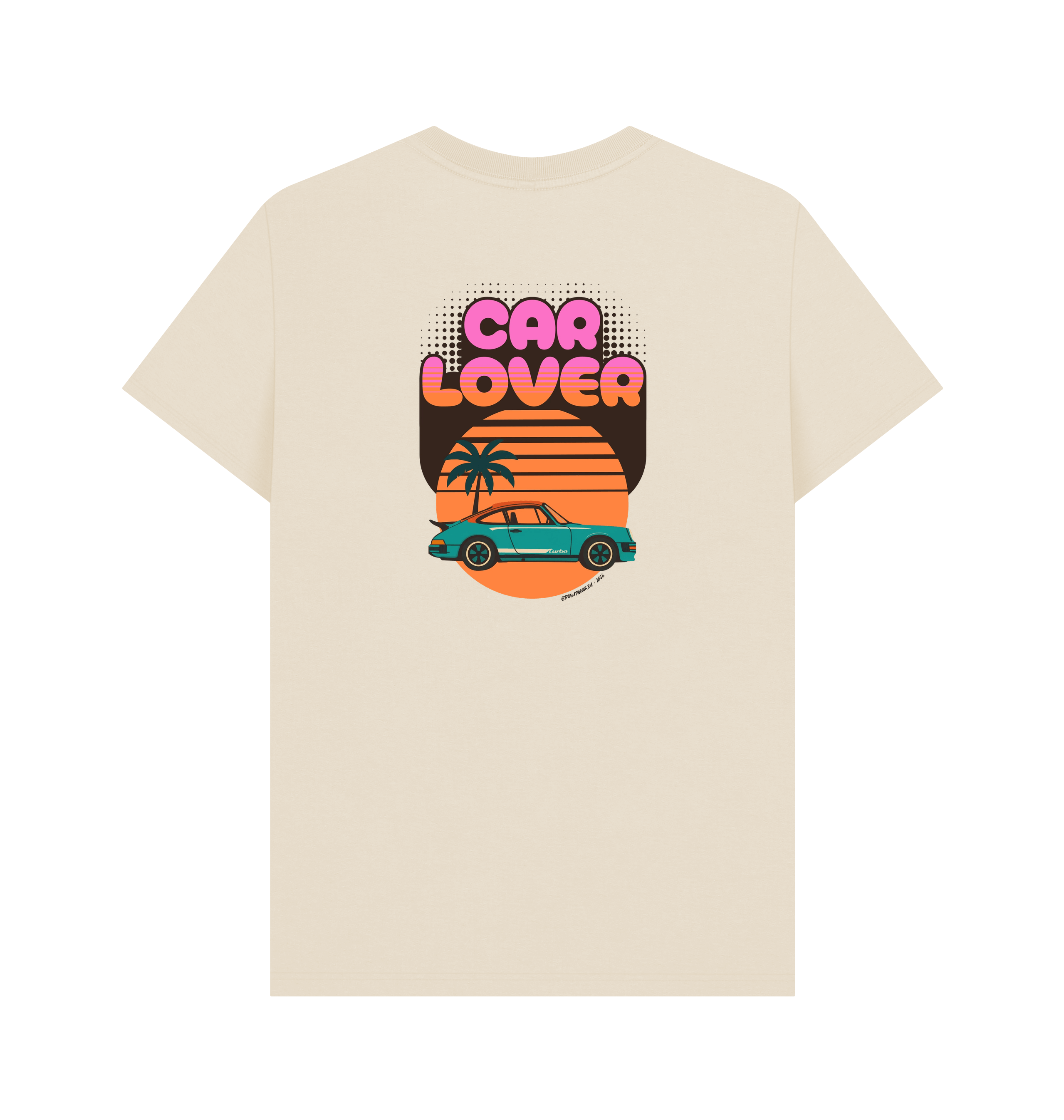 Oat Printed T-shirt Back