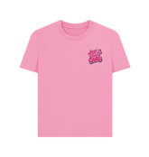 Rose Pink Printed T-shirt Front
