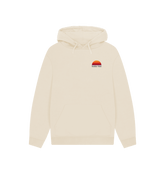 Oat Printed Hoody Front