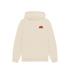 Oat Printed Hoody Front