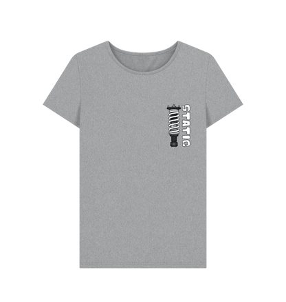 Athletic Grey Printed T-shirt Front