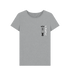Athletic Grey Printed T-shirt Front