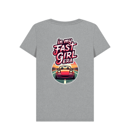 Athletic Grey Printed T-shirt Back
