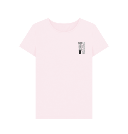 Pink Printed T-shirt Front