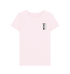 Pink Printed T-shirt Front
