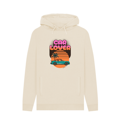 Oat Printed Hoody Front