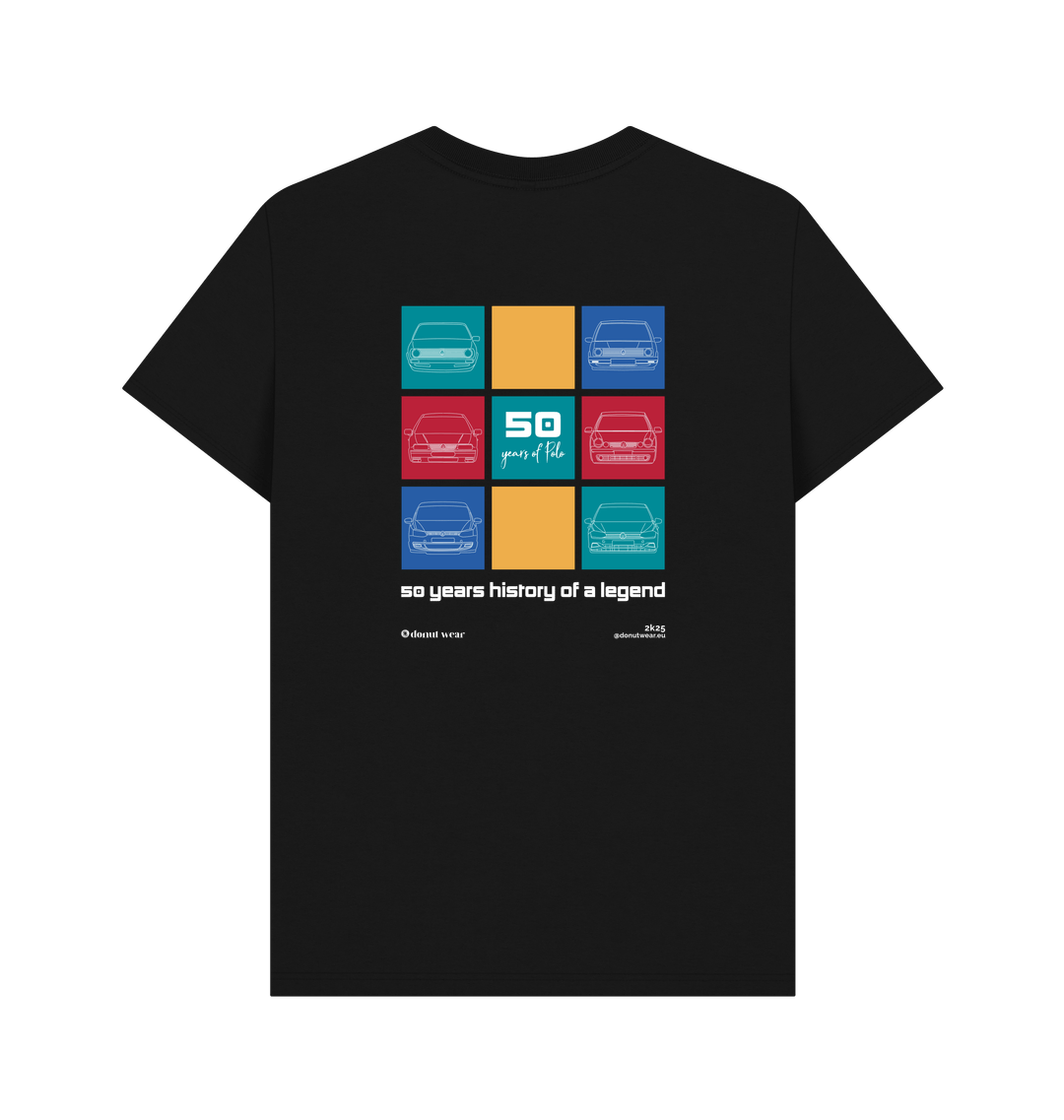 Black Printed T-shirt Back