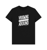 Black Printed T-shirt Front