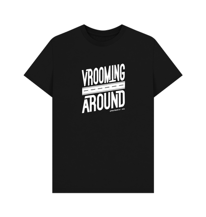 Black Printed T-shirt Front