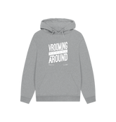 Athletic Grey Printed Hoody