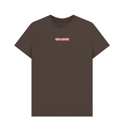 Chocolate Printed T-shirt Front