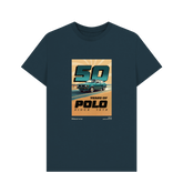 Denim Blue Printed T-shirt