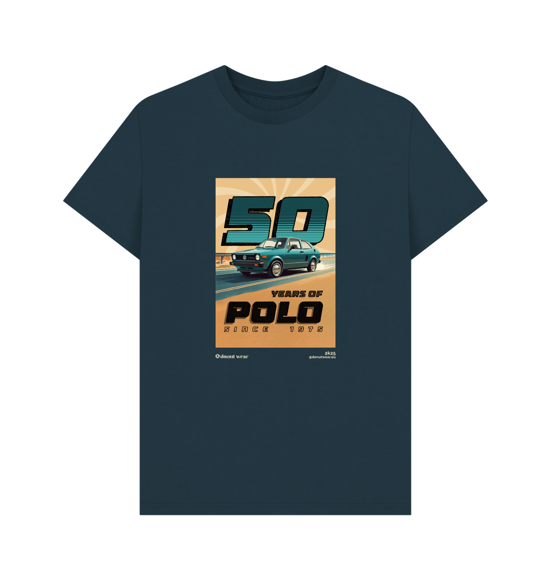 Denim Blue Printed T-shirt