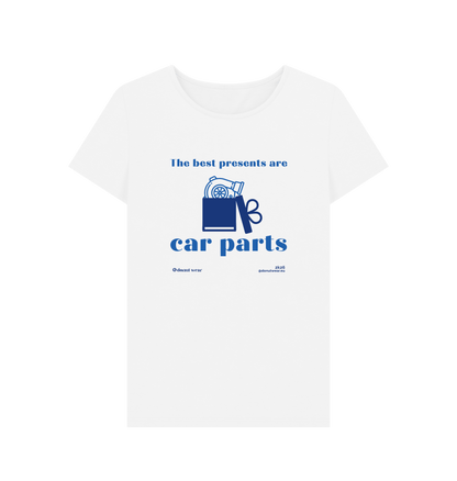 White Printed T-shirt Front