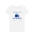 White Printed T-shirt Front