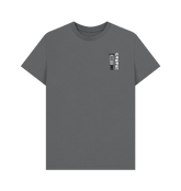 Slate Grey Printed T-shirt Front