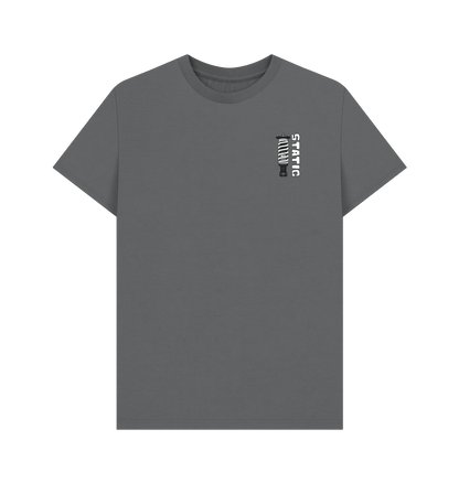 Slate Grey Printed T-shirt Front