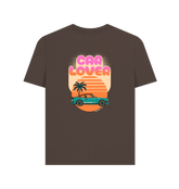 Chocolate Printed T-shirt Back