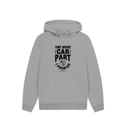 Athletic Grey Printed Hoody Front