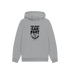 Athletic Grey Printed Hoody Front