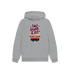 Athletic Grey Printed Hoody Front