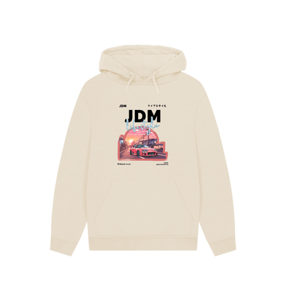 Oat Printed Hoody Front