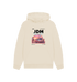 Oat Printed Hoody Front