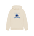 Oat Printed Hoody Front
