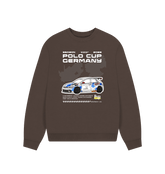Chocolate Printed Sweater Front