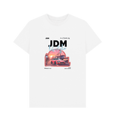 White Printed T-shirt Front