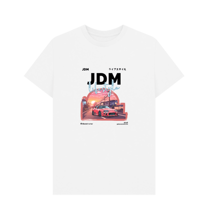 White Printed T-shirt Front