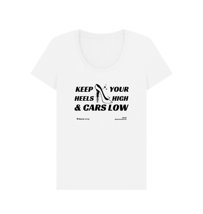 White Printed T-shirt Front