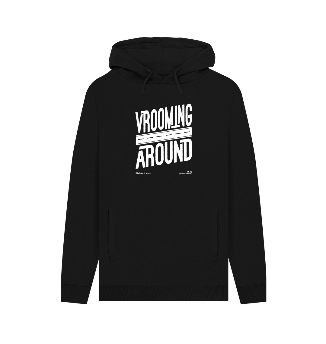 Black Printed Hoody