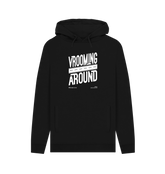 Black Printed Hoody