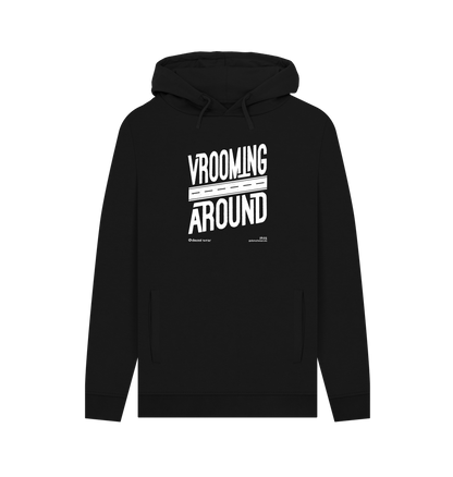 Black Printed Hoody