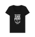 Black Printed T-shirt Front