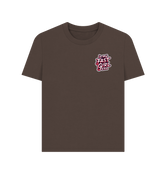 Chocolate Printed T-shirt Front