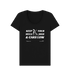 Black Printed T-shirt Front
