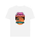 White Printed T-shirt Back