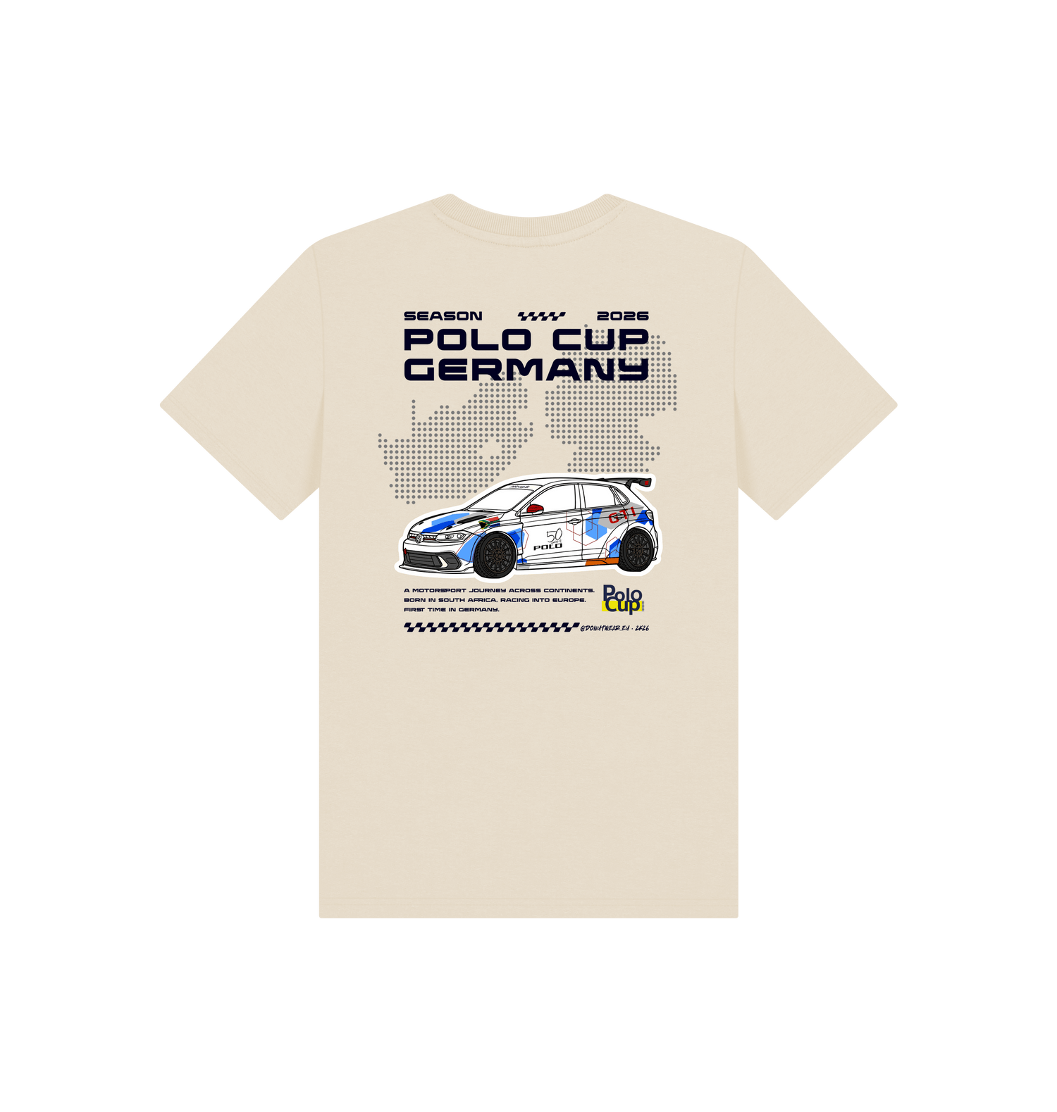 Oat Printed Kids T-Shirt Back