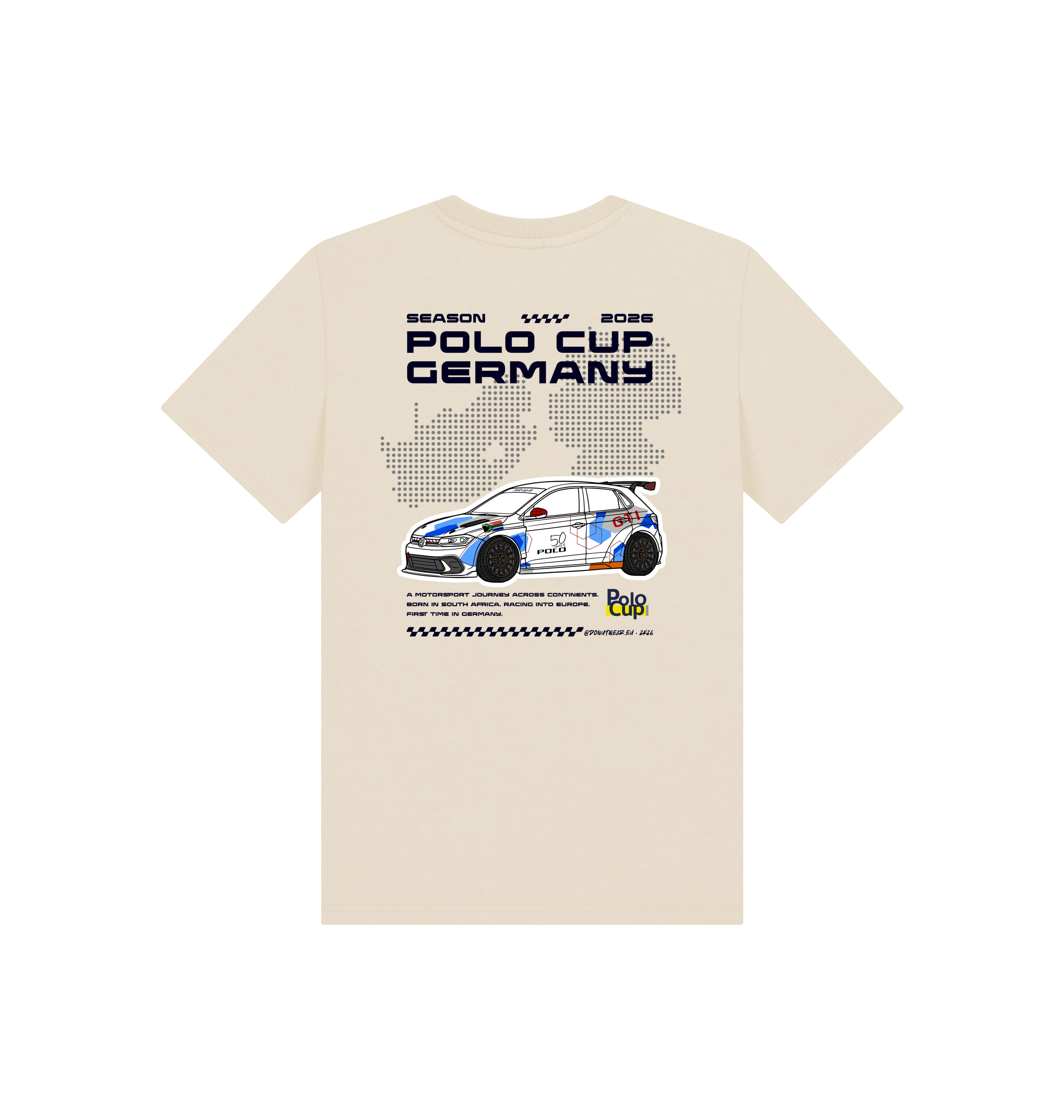 Oat Printed Kids T-Shirt Back