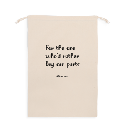 Natural Santa Sack Front