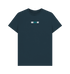 Denim Blue Printed T-shirt Front