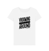 White Printed T-shirt Front