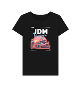 Black Printed T-shirt Front