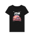 Black Printed T-shirt Front