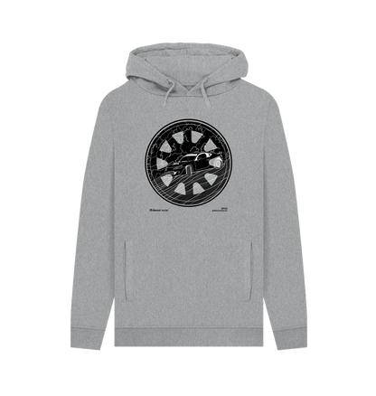 Light Heather Printed Hoody